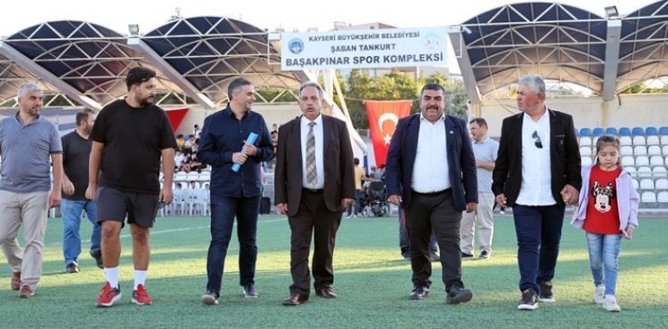 BAŞKAN YALÇIN'DAN BAŞAKPINARSPOR'A DESTEK