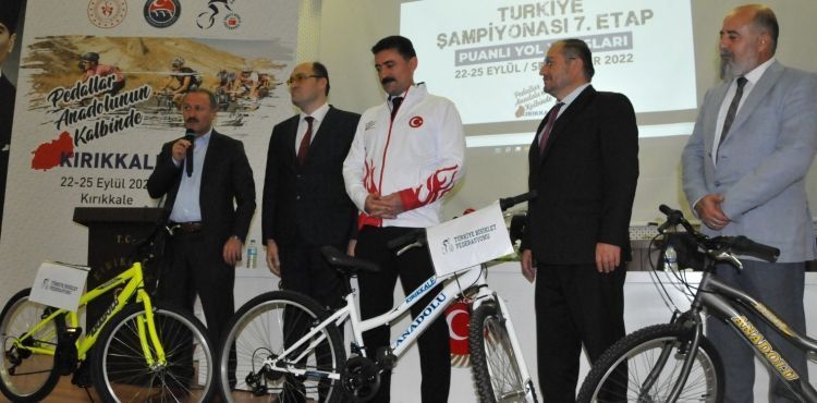 Bisiklet puanlı yol yarışları 7’nci etabı Kırıkkale’de yapılacak