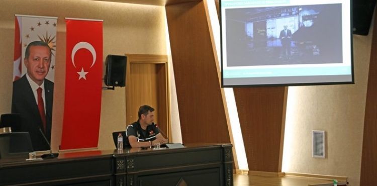 TALAS PERSONELİNE UYUŞTURUCUYLA MÜCADELE SEMİNERİ