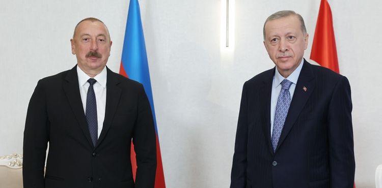 Cumhurbaşkanı Erdoğan, Aliyev ile görüştü