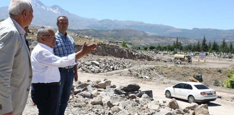 BÜYÜKŞEHİR’DEN 1000 ADET YENİ MEZARLIK
