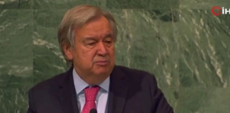 Guterres: 'Trkiye'nin desteiyle olaanst bir anlama saland'