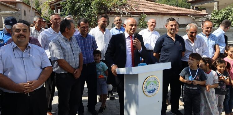 YAHYALI BELEDİYESİ ÇAVDARUŞAĞI MAHALLESİ’NDEKİ HİZMETLERİN AÇILIŞINI YAPTI