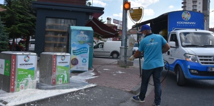 ÇEVRE DOSTU KOCASİNAN’DA DAHA HİJYENİK TEMİZLİK ÇEVRE DOSTU KOCASİNAN’IN TEMİZLİKTE OLMAZSA OLMAZI: HİJYEN!
