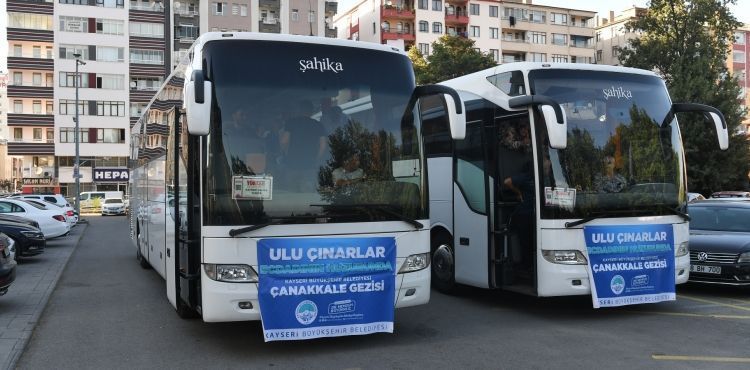 Ulu Çınarlar, Çanakkale’den Başkan Büyükkılıç'a Teşekkür Ettiler