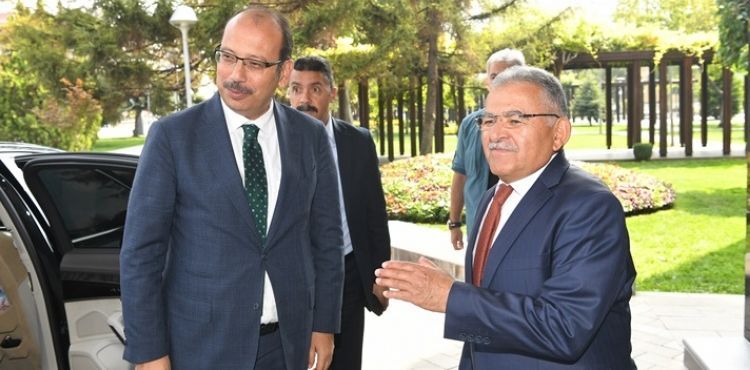 BAŞKAN BÜYÜKKILIÇ, SAYIŞTAY BAŞKANI YENER’İ AĞIRLADI