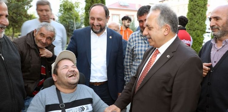 BAŞKAN YALÇIN KIRSALI ADIM ADIM GEZİYOR