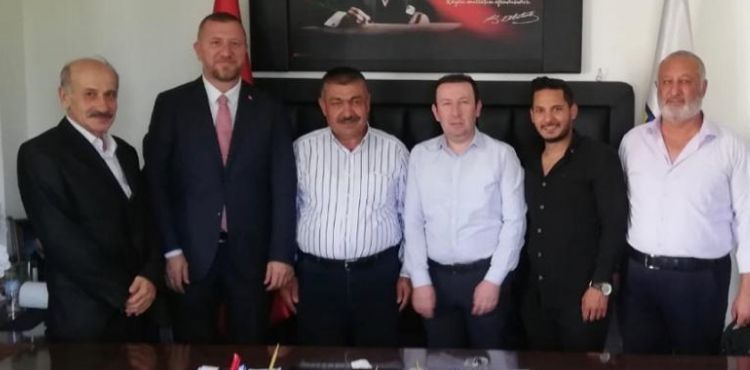 KAYSERİ YOZGATLILAR FEDERASYONU KOCASİNAN ZİRAAT ODASI BAŞKANI GÜNEŞ’E ZİYARET ETTİ.