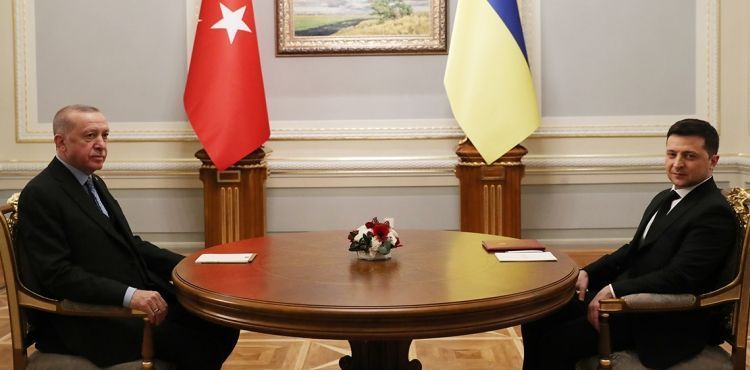 Cumhurbaşkanı Erdoğan, Ukrayna Devlet Başkanı Zelenskiy ile görüştü