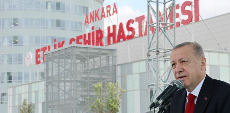 Cumhurbaşkanı Erdoğan Etlik Şehir Hastanesi açılısında konuştu