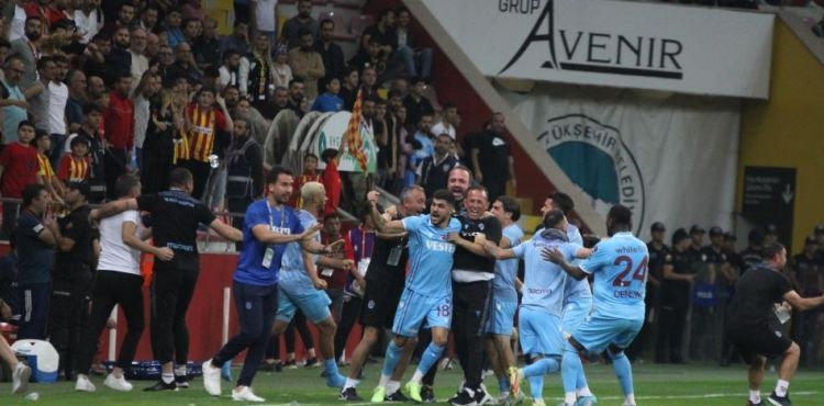 Spor Toto Süper Lig: Kayserispor: 1 - Trabzonspor: 2