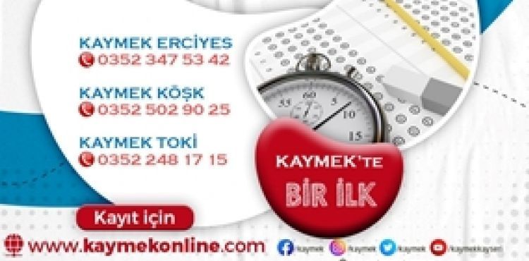 BÜYÜKŞEHİR KAYMEK’TEN BİR İLK DAHA: YÜZ YÜZE KPSS LİSANS KURSU