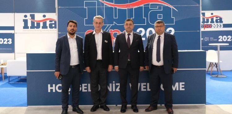 Kayseri OSB Yönetimi, IBIA Expo-2022 Fuarı’na katılan Kayserili firmalara ziyaret