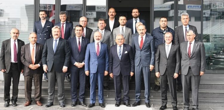 BAŞKANLARDAN ODA BAŞKANLARINA ‘HAYIRLI OLSUN’ ZİYARETİ