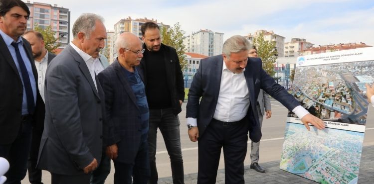 MECLİS ÜYELERİ KENTSEL DÖNÜŞÜM ÇALIŞMALARINI İNCELEDİ