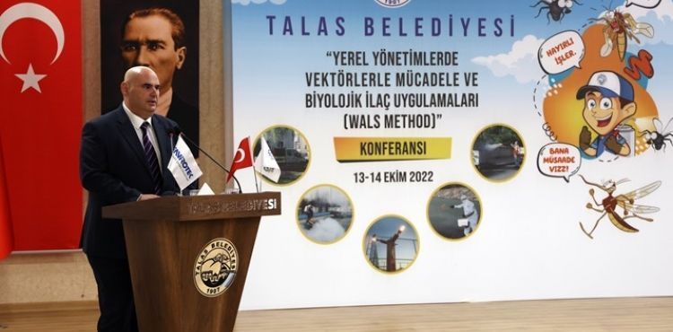TALAS'IN SİVRİSİNEKLE MÜCADELESİ ÖRNEK OLDU