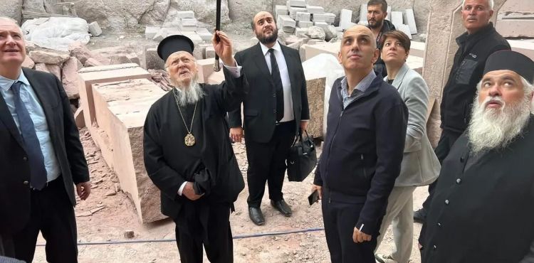 Fener Rum Patriği Bartholomeus İncesu’da
