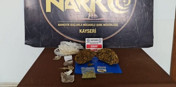 Uyuşturucu madde operasyonunda 3 kişiye gözaltı