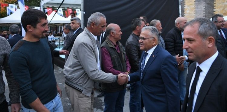 Başkan Büyükkılıç’a İki İlçeden “Doğal Gaz” Teşekkürü