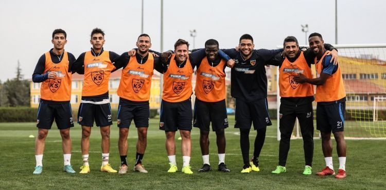 Kayserispor, Kasımpaşa maçı hazırlıklarına başladı