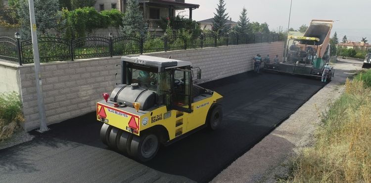 TALAS'TA ASFALTTA SONBAHAR BEREKETİ