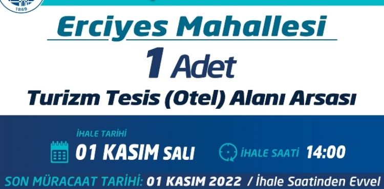 BÜYÜKŞEHİR'DEN İHALE