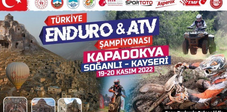 SOĞANLI VADİSİ’NDE TÜRKİYE ENDURO VE ATV ŞAMPİYONASI YAPILACAK