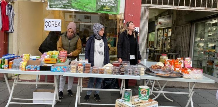 Kayseri’nin SMA Hastası minik Hasan Çınar için kermes düzenlendi