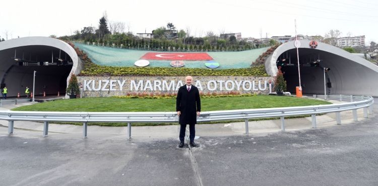 ULAŞTIRMA VE ALTYAPI BAKANI KARAİSMAİLOĞLU: KUZEY MARMARA OTOYOLU İLE YILDA 5.3 MİLYAR TL TASARRUF EDİYORUZ