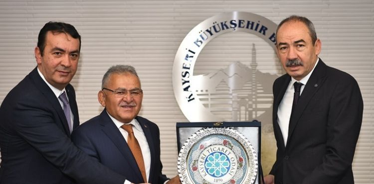 BAŞKAN BÜYÜKKILIÇ, KTO HEYETİNİ KABUL ETTİ