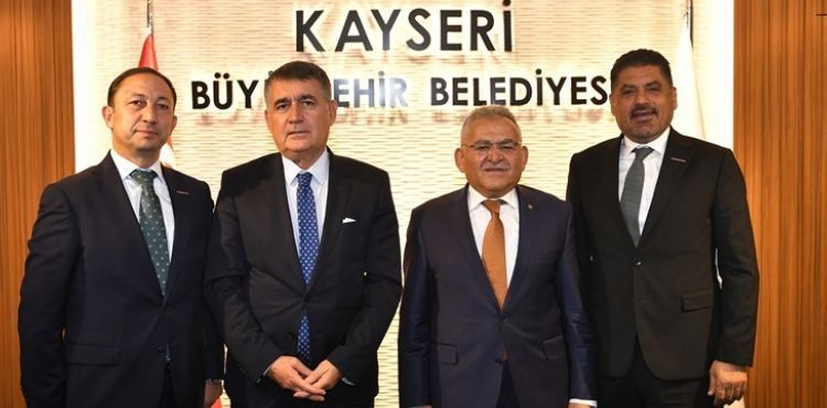 BAŞKAN BÜYÜKKILIÇ, TÜSİAD, TÜRKONFED VE ORSİFED HEYETLERİNİ AĞIRLADI