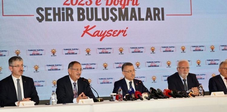 Cumhurbaşkanı Yardımcısı Oktay, “Ekonomik sorunların bilincindeyiz”