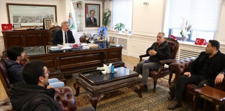 BAŞKAN PALANCIOĞLU, ERASMUS ÖĞRENCİLERİNİ AĞIRLADI