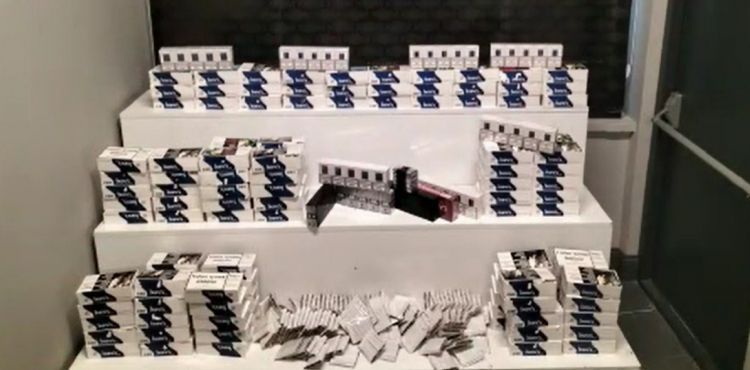 Sigara kaçakçılığı operasyon anı görüntüleri ortaya çıktı