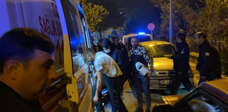 Sokakta yürürken kolundan vuruldu