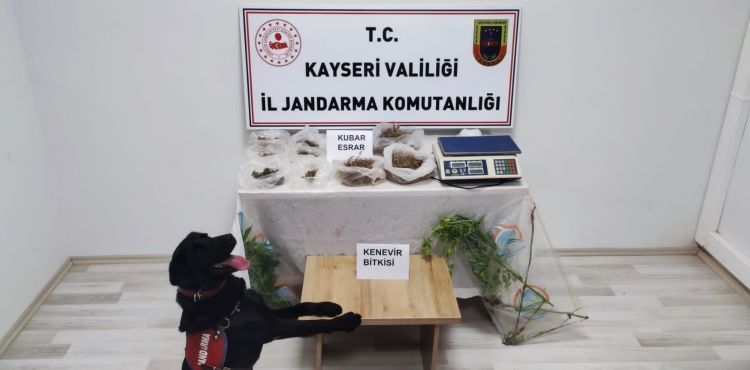 Uyuşturucu ticareti yapan 1 kişi yakalandı