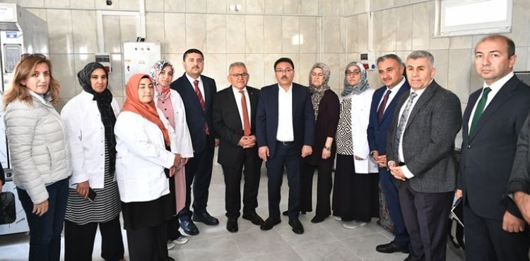 BÜYÜKKILIÇ VE ÇİÇEK, DEVELİ’DE KADIN KOOPERATİFİ’Nİ ZİYARET ETTİ