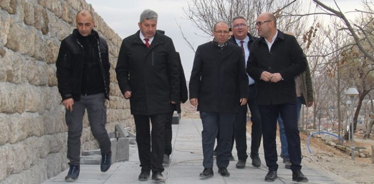 KAYABAŞI CAM SEYİR TERASINDA GELİNEN SON AŞAMA İNCELENDİ