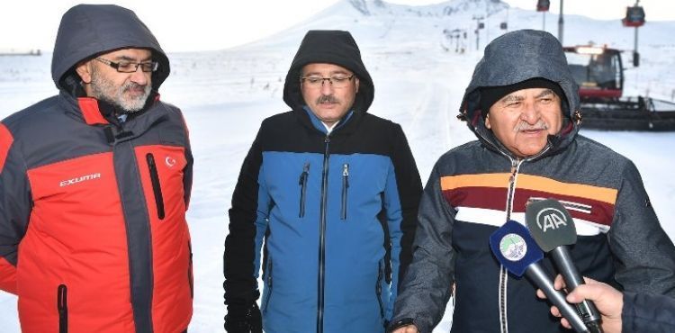 BAŞKAN BÜYÜKKILIÇ VE VALİ ÇİÇEK’TEN ERCİYES’TE İNCELEME