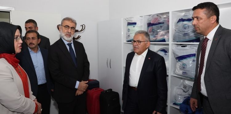 BAŞKAN BÜYÜKKILIÇ, ESKİ BAKAN YILDIZ İLE BİRLİKTE KAYMEK AKADEMİ’DE İNCELEMELERDE BULUNDU