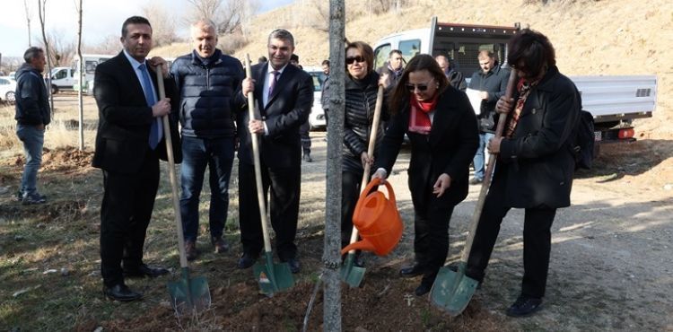 BÜYÜKŞEHİR’DEN ANLAMLI GÜNDE HATIRA ORMANI