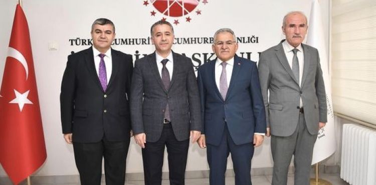 Büyükkılıç’tan Cumhurbaşkanlığı İletişim Başkanlığı Kayseri Bölge Müdürlüğü’ne Ziyaret