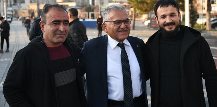 BAŞKAN BÜYÜKKILIÇ’TAN ESNAF ZİYARETİ