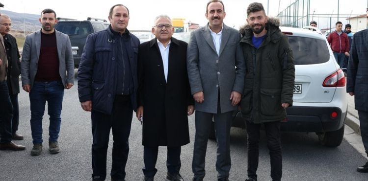 BAŞKAN BÜYÜKKILIÇ, İNCESU İLÇESİNDEKİ YATIRIMLARI YERİNDE İNCELEDİ