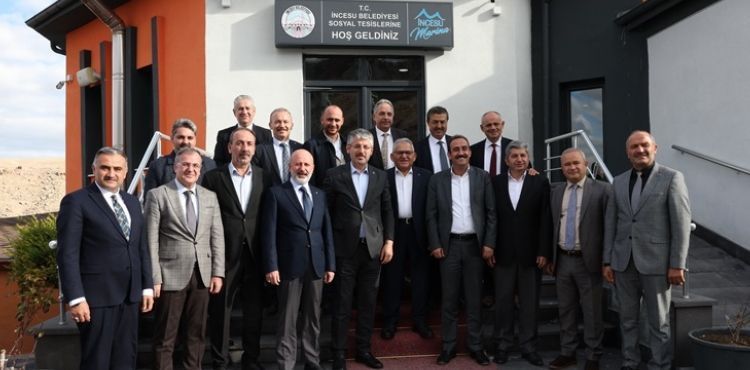 BAŞKAN BÜYÜKKILIÇ’TAN İNCESU’DA “İSTİŞARE” TOPLANTISI