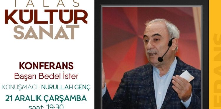 TALAS'TA BU HAFTA DA YİNE KÜLTÜR SANAT DOLU