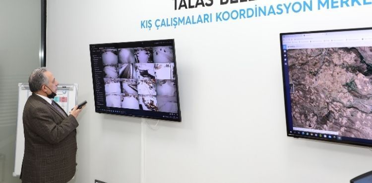 TALAS’TA KIŞ MESAİSİ BAŞLADI