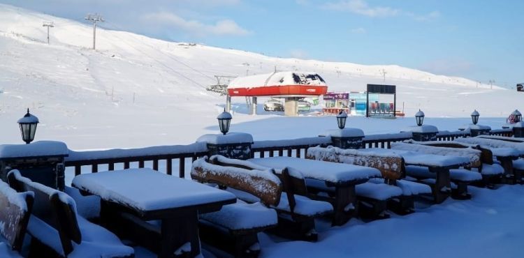 Kar kalınlığı kent merkezinde 10, Erciyes’te 40 santimi buldu