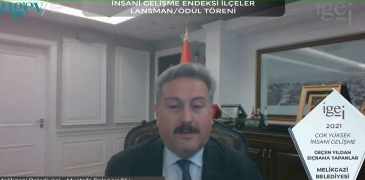 Melikgazi Belediyesi Anadolu’dan Tek Ödüle Layık Görülen İlçe Oldu