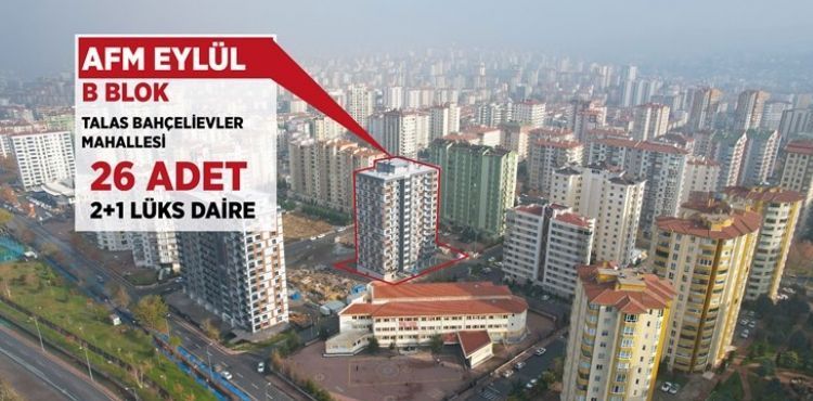 TALAS’TA YATIRIM FIRSATI SÜRÜYOR